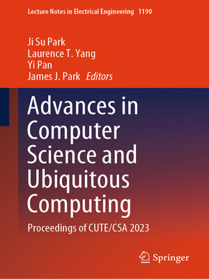 cover image of Advances in Computer Science and Ubiquitous Computing